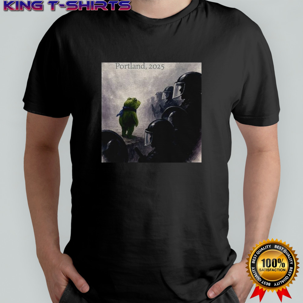 Resist Portland Frog 2025 political shirt