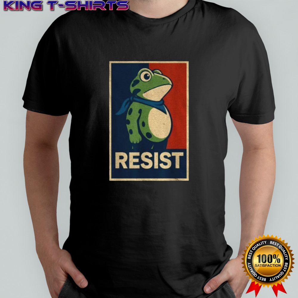 Resist Portland Frog Protest shirt