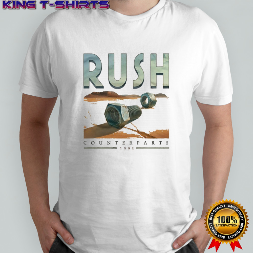 Rush Counterparts Desert 1993 T-shirt