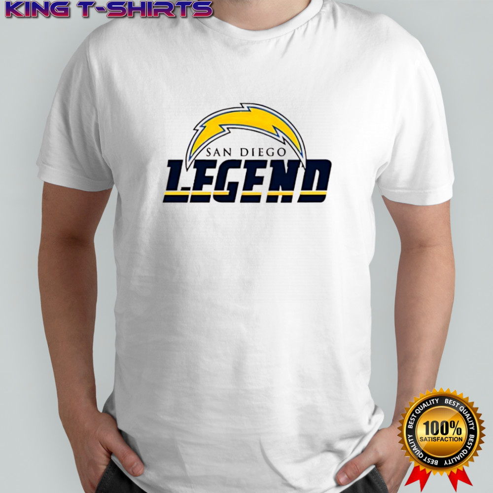 San Diego Chargers legend logo shirt