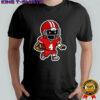 San Francisco 49ers football player number 4 graphic shirt