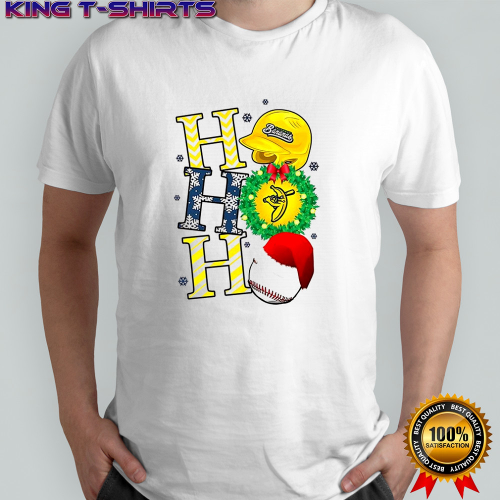 Savannah Bananas baseball Ho Ho Ho Christmas shirt