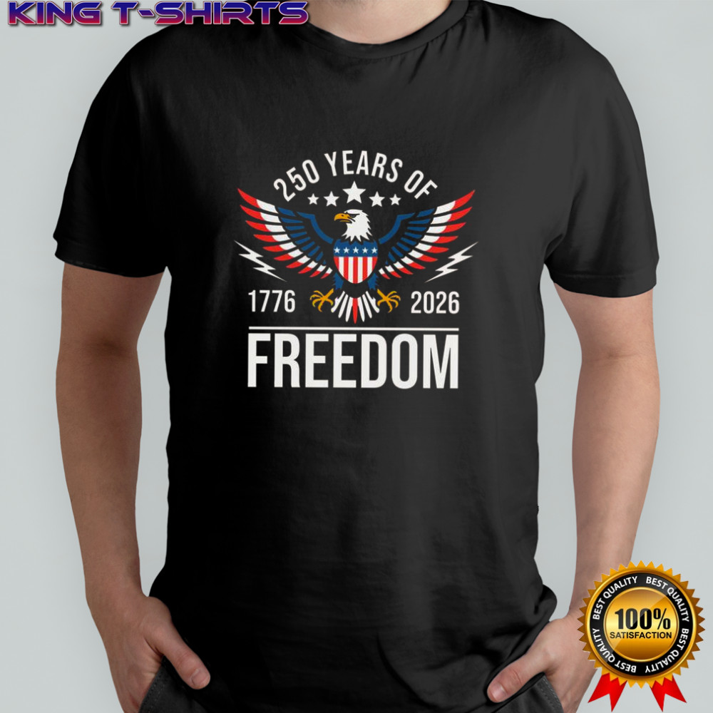 Semi Quincentennial 250th Anniversary Eagle 1176-2026 T-Shirt