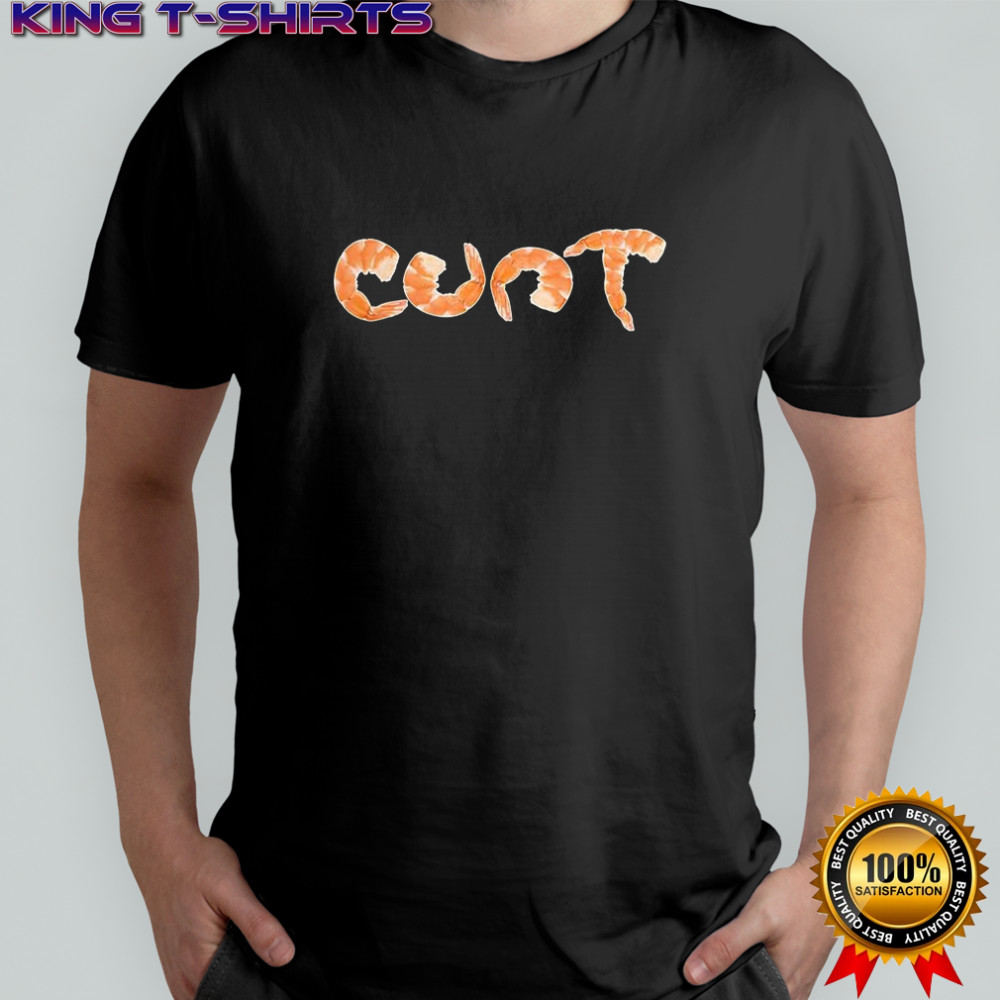 Shrimp Cunt logo shirt
