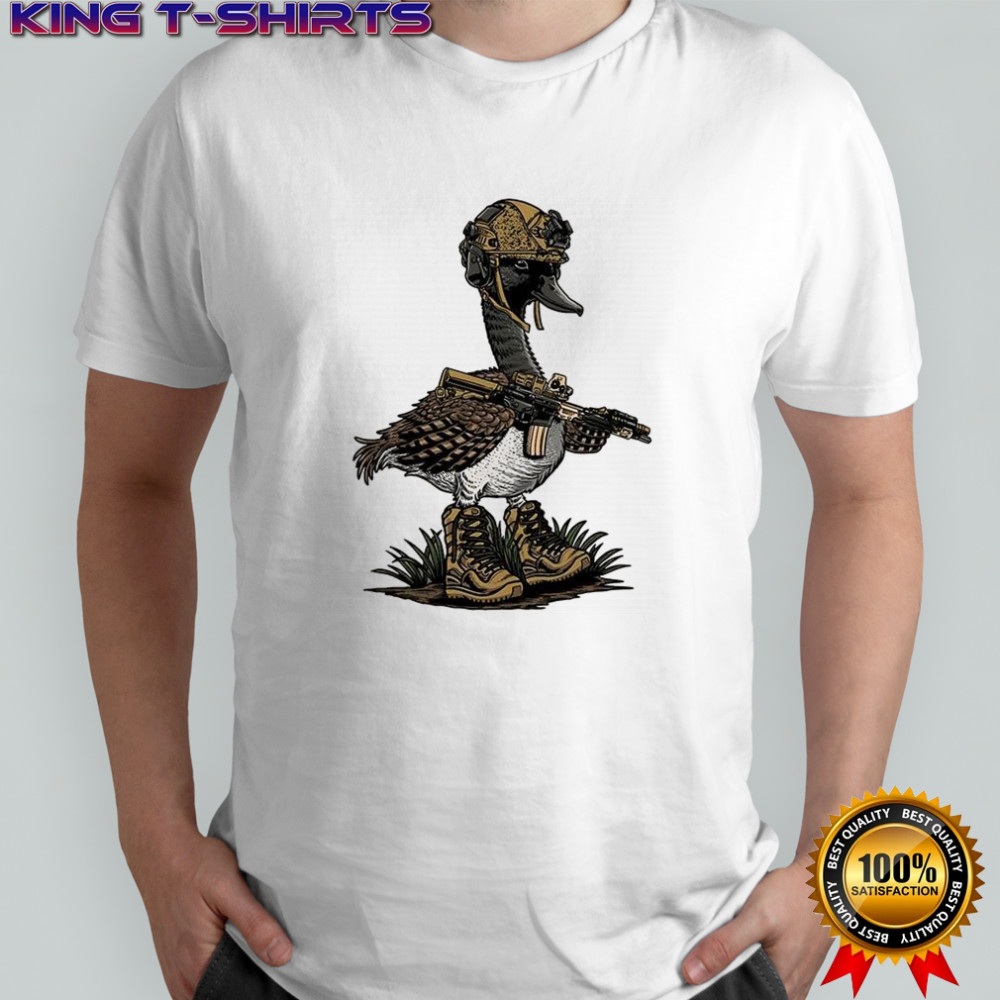 Silly Goose with gun shirt