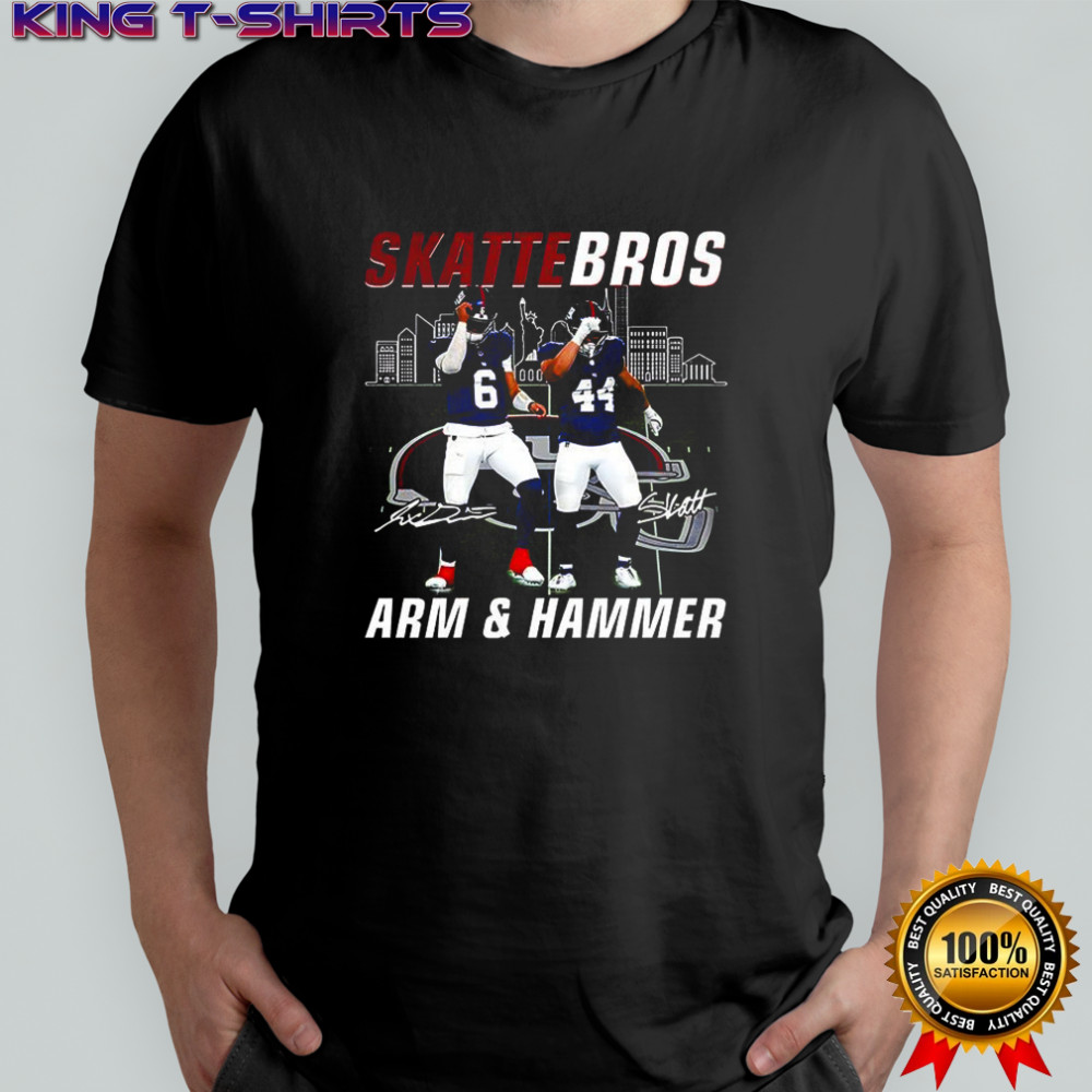 Skattebros Arm and Hammer signature shirt