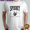 Skeleton spooky vibes only est 1629 Halloween shirt