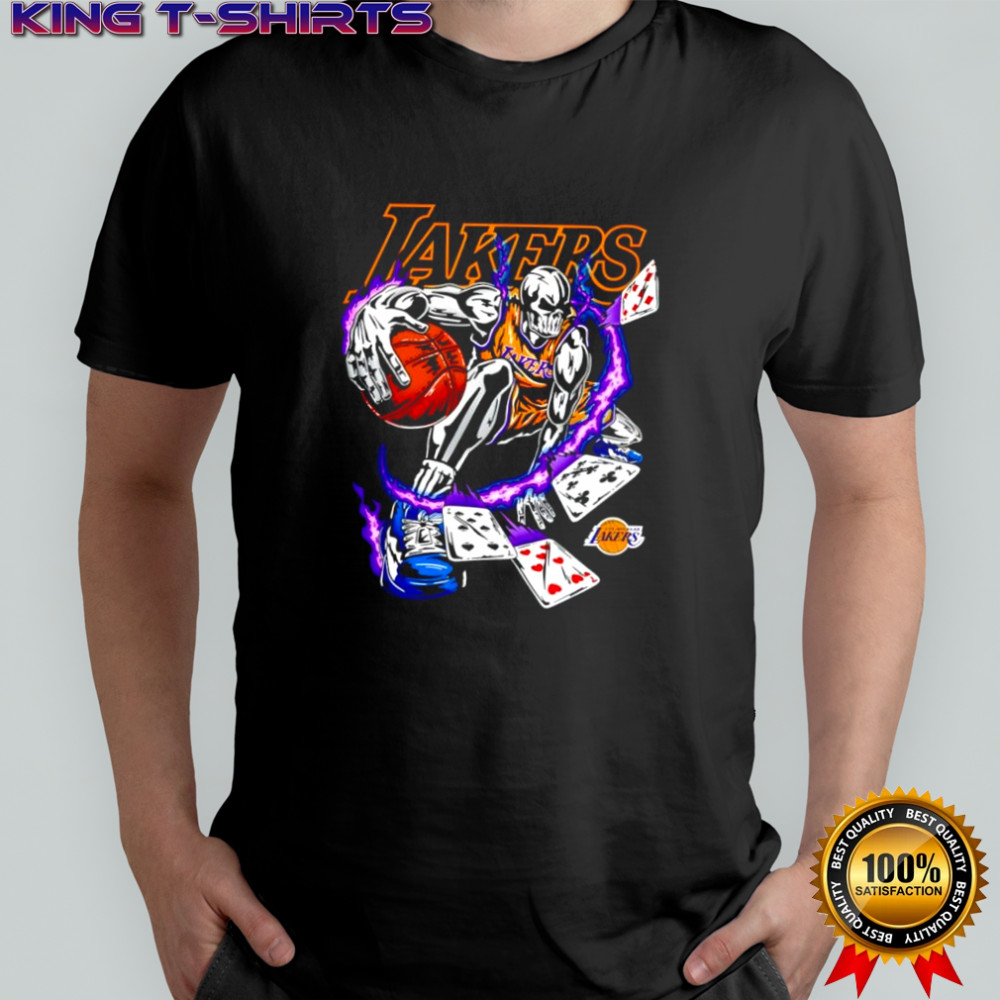 Skeleton Warren Lotas Los Angeles Lakers shirt