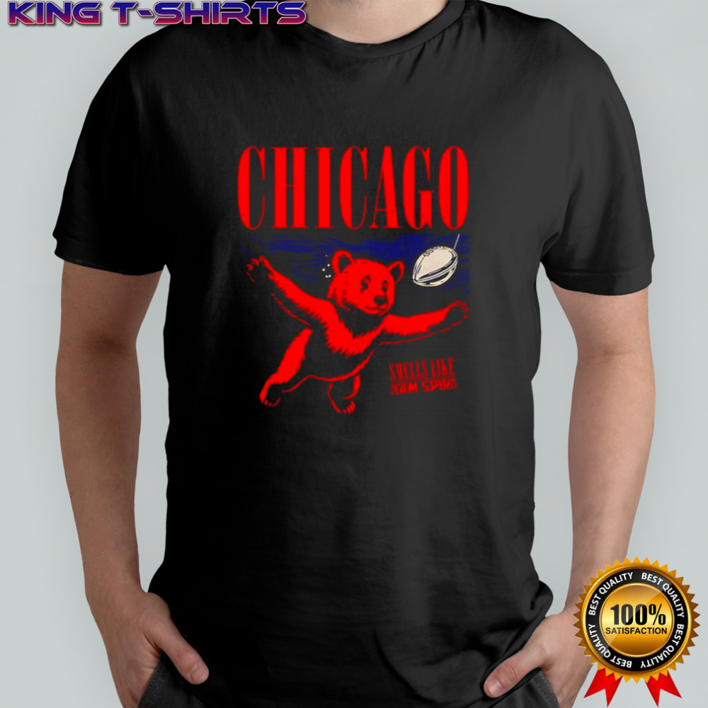 Smells Like Team Spirit Chicago Bear shirt
