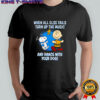 Snoopy and Charlie Brown when all else fails turn up the music and dance with your dog shirt