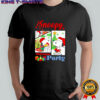 Snoopy And Woodstock Christmas Party shirt