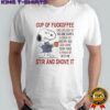Snoopy Cup Of Fuckoffee Stir And Shove It T-Shirt