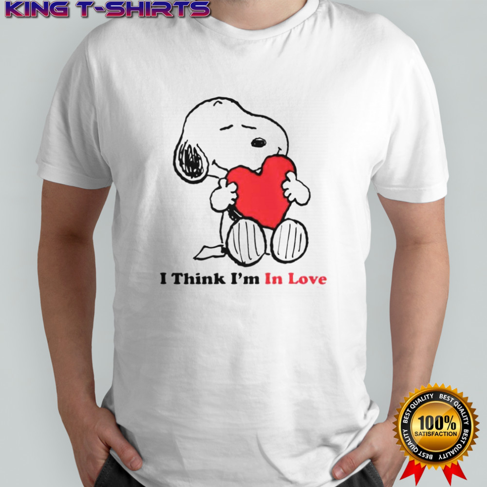 Snoopy I Think I’m In Love T-Shirt