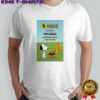 Snoopy The Peanuts Listening Party Tickets Oct 17 2025 T-shirt