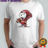 Snoopy wears Arizona Cardinals hoodie logo shirt