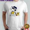 Snoopy with Savannah Bananas baseball team shirt