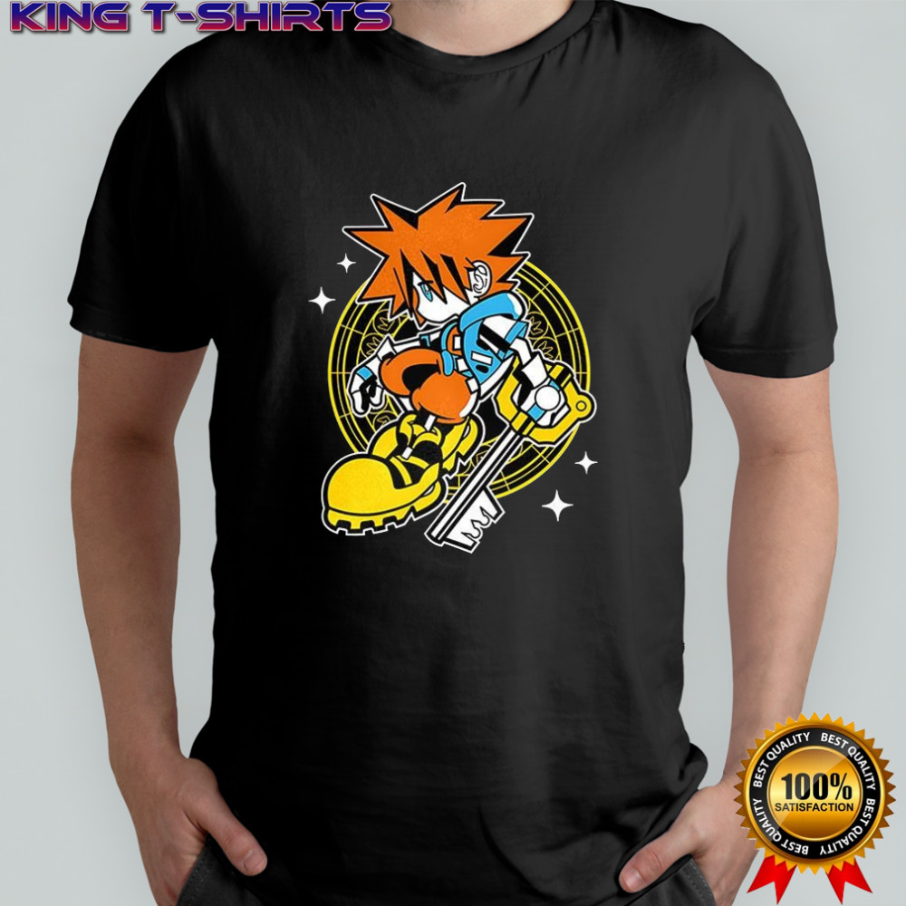Sora Kingdom Hearts video game character kill heart shirt