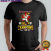 Springfield Cardinals 2025 Texas League Champions mascot shirt