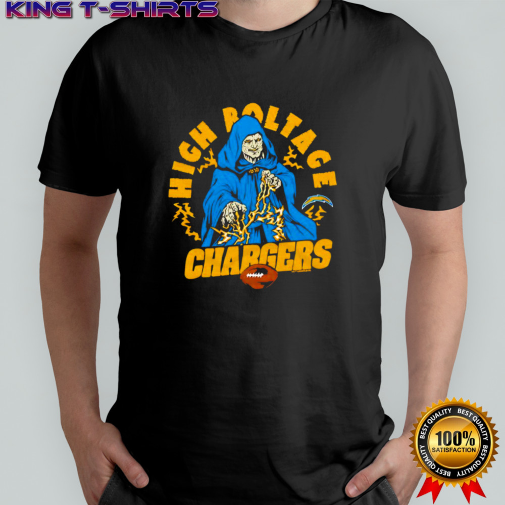 Star Wars x Los Angeles Chargers Emperor Palpatine High Voltage Chargers shirt