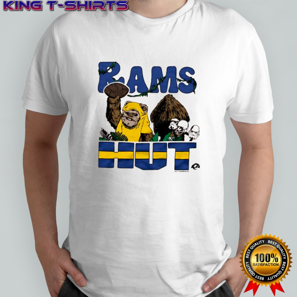 Star Wars x Los Angeles Rams Ewoks & Stormtroopers rams hut shirt
