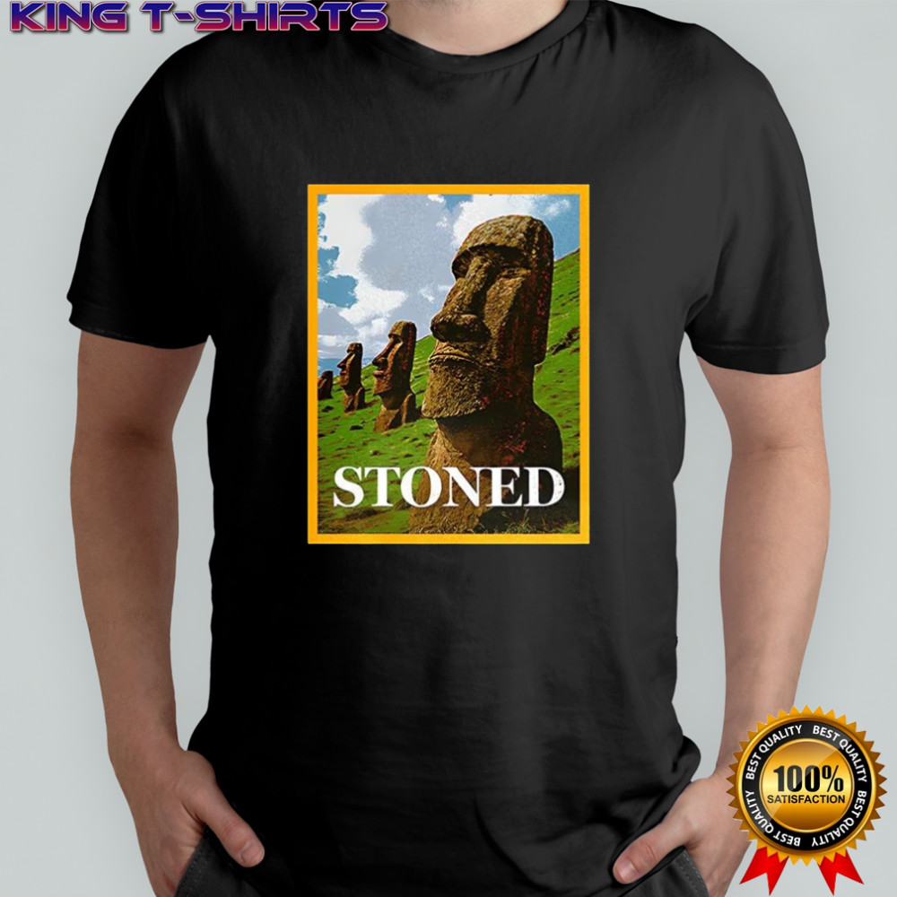 Stoned Moai Easter Island shirt