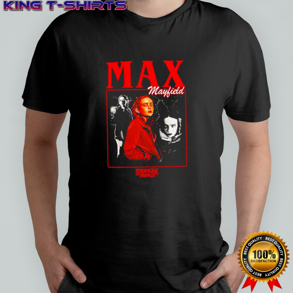 Stranger Things Max Mayfield Collage shirt