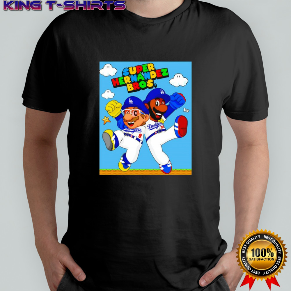 Super Hernandez Bros Los Angeles Dodgers shirt