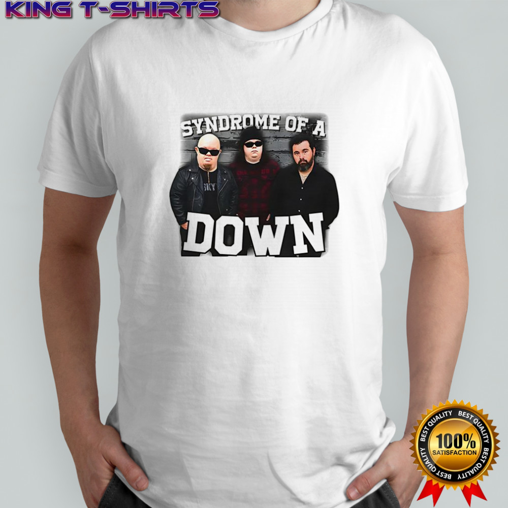 Syndrome of a down syndrome parody shirt