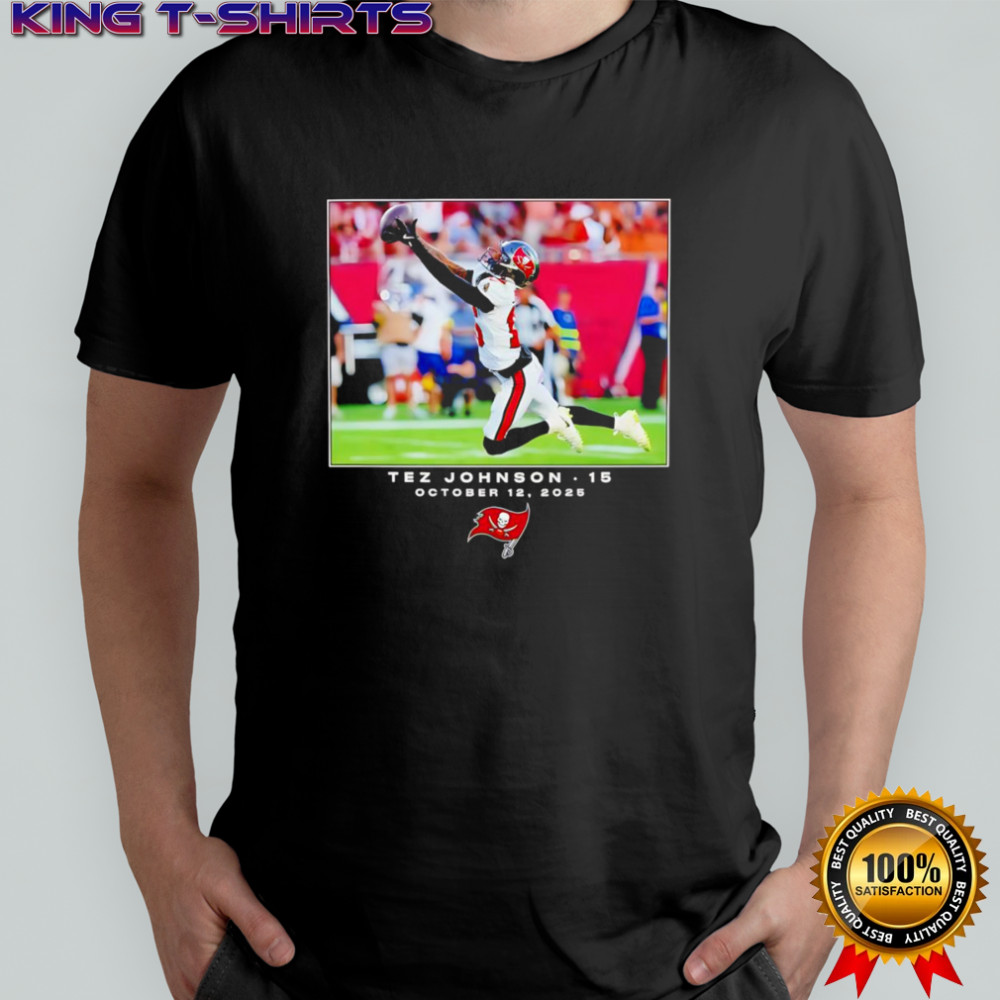 Tampa Bay Buccaneers Tez Johnson Flash Features Week 6 shirt