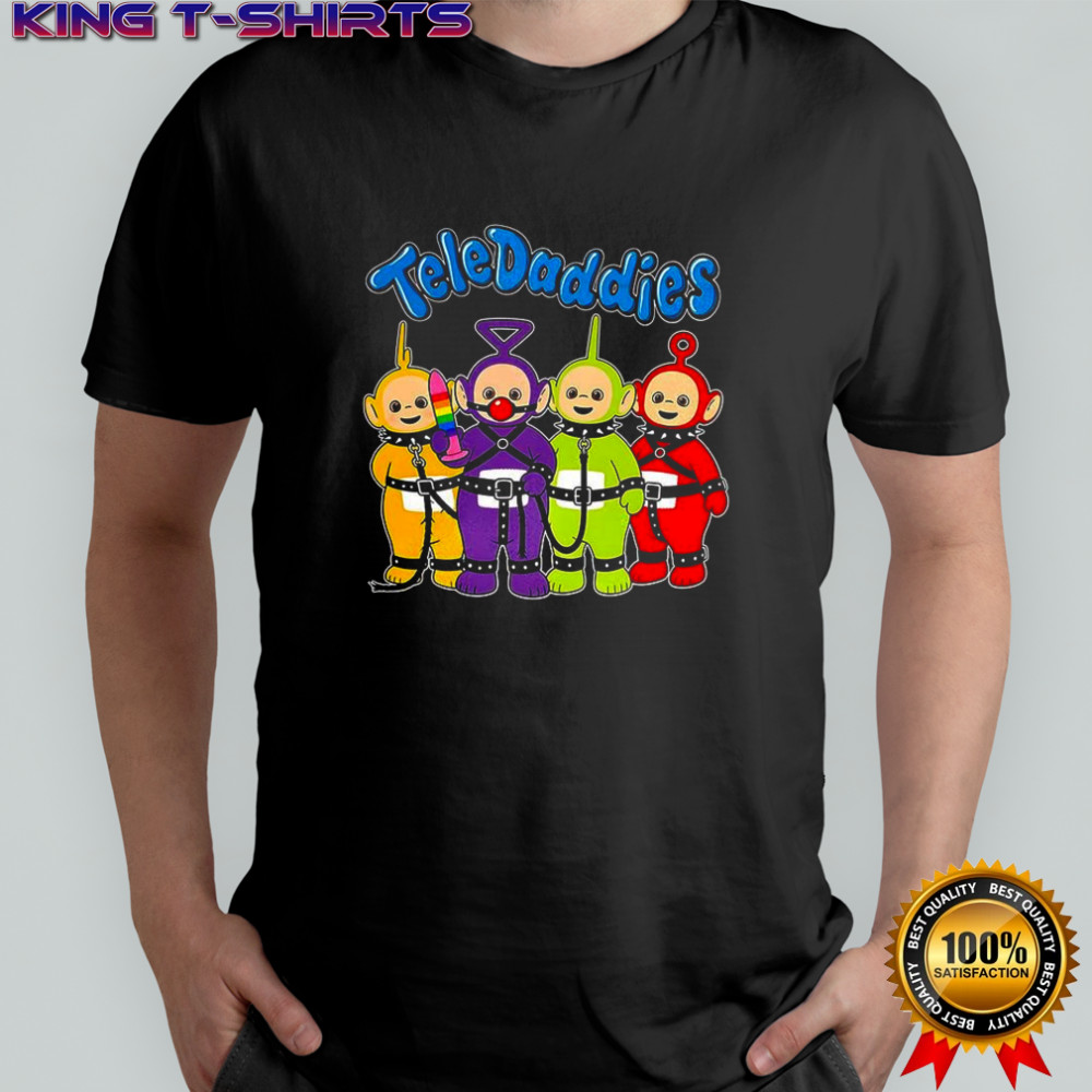 TeleDADDIES Teletubbies parody satirical shirt