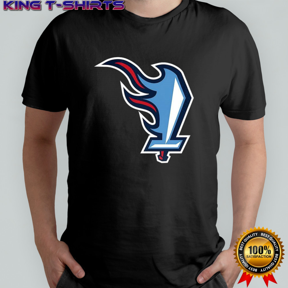 Tennessee Titans logo redesign shirt