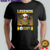 Terry Bradshaw and Ben Roethlisberger Pittsburgh Steelers football legends signature shirt