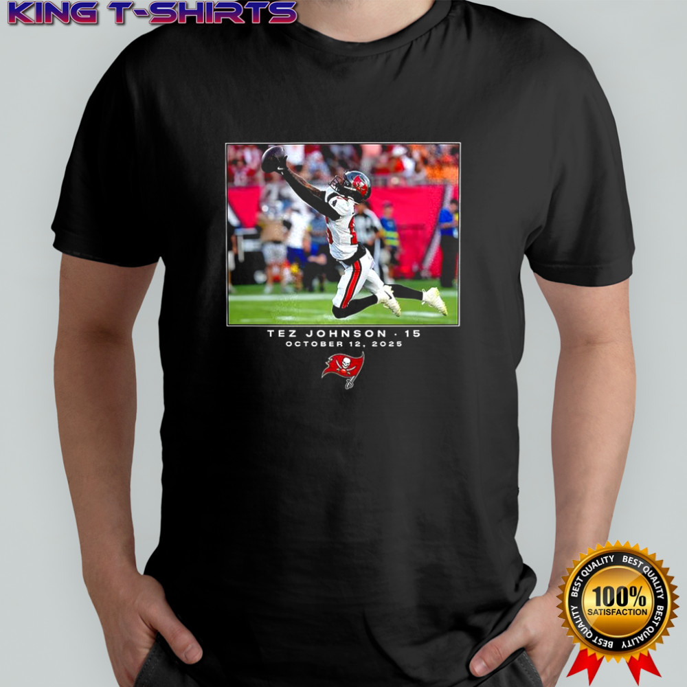 Tez Johnson Tampa Bay Buccaneers NFL Week 6 2025 T-shirt