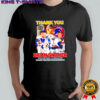 Thank you Brian Snitker Atlanta Braves forever a brave thank you for the memories shirt