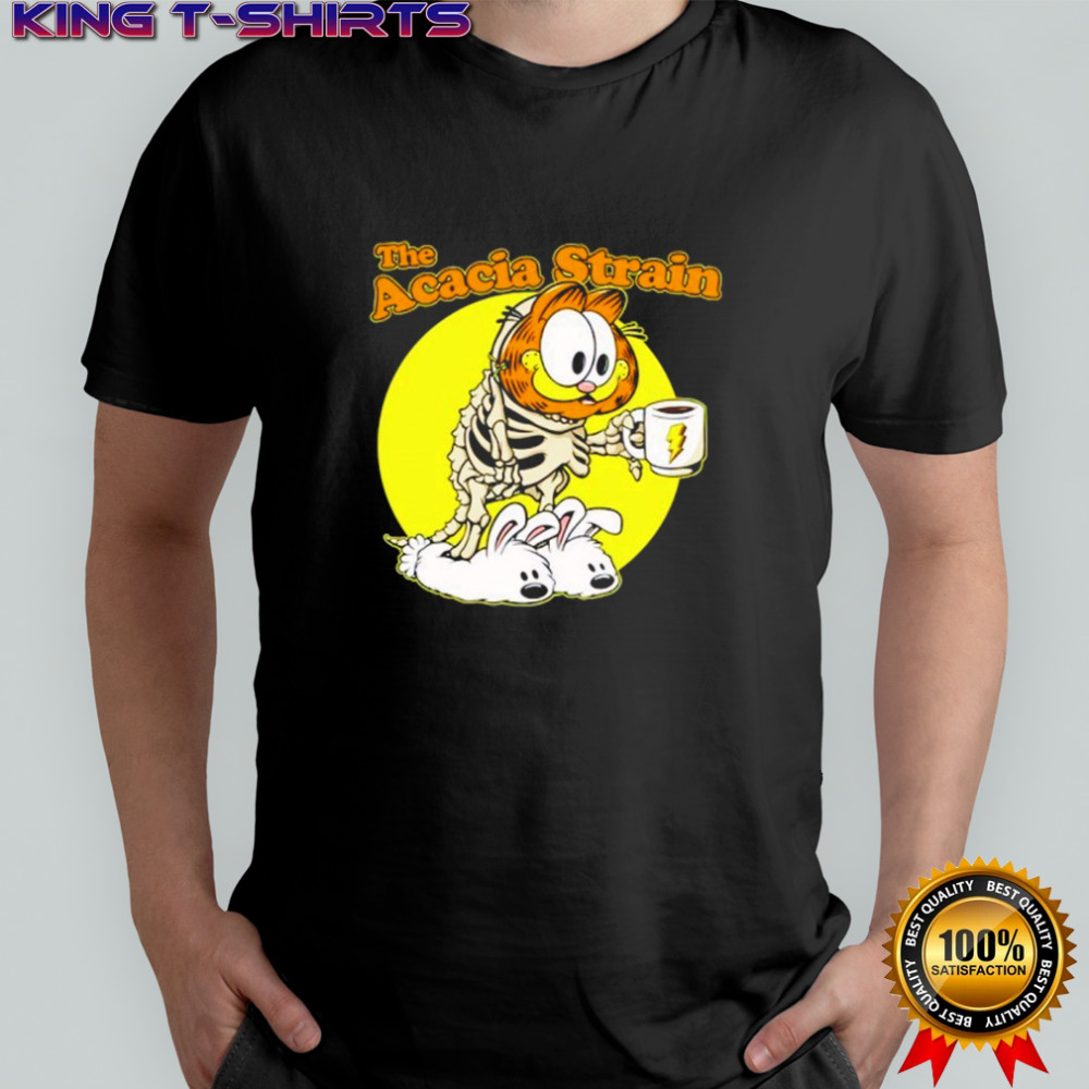 The Acacia Strain Skeleton Cat Coffee shirt