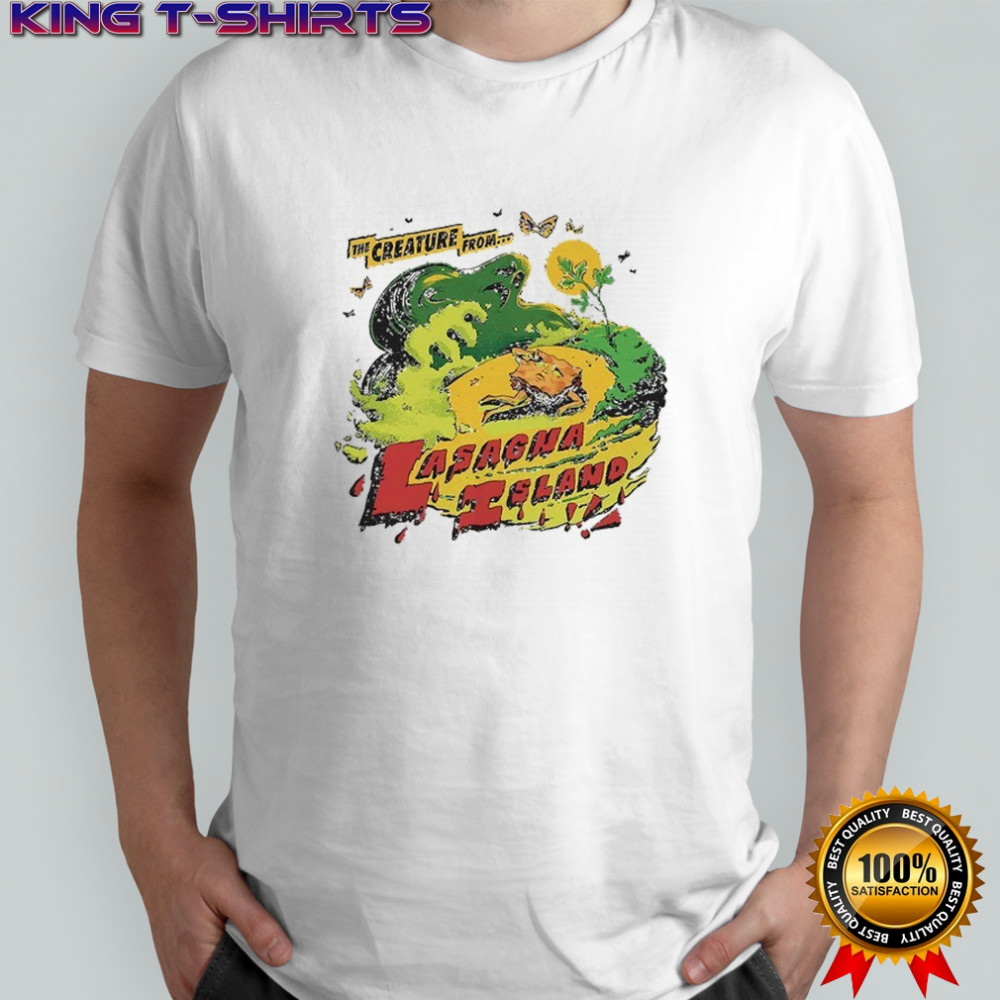 The Creature From Lasagna Island Of The Month Oct 2025 T-shirt