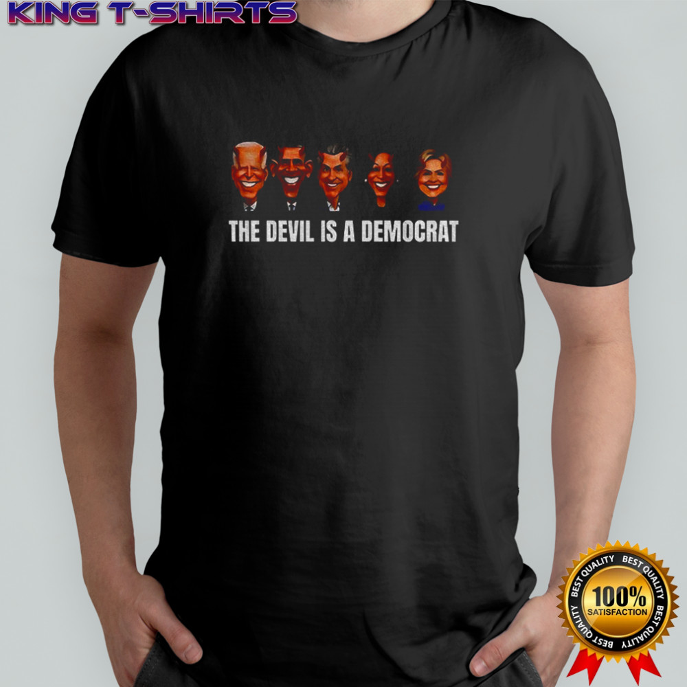 The devils is a democrat America political shirt