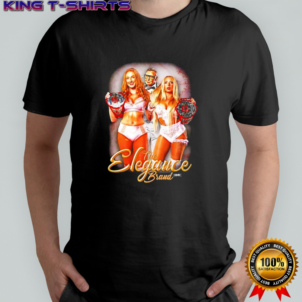 The Elegance Brand championship belts poster shirt