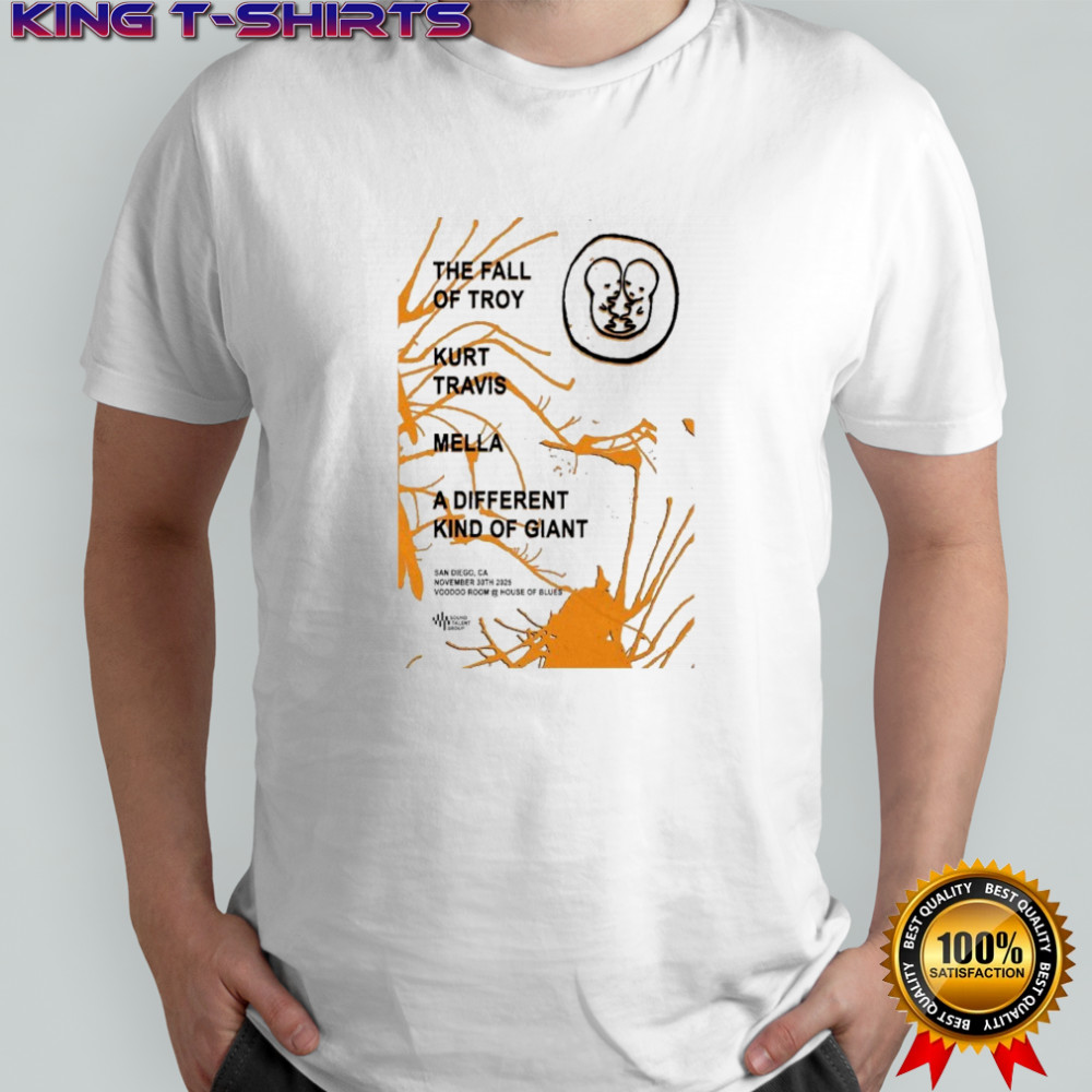 The Fall Of Troy Voodoo Room Nov 30 2025 Tour T-Shirt