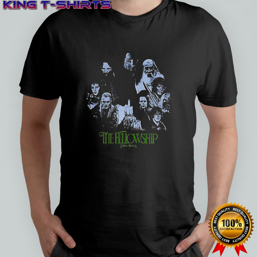 The Fellowship of the Ring Lord Of The Rings retro graphic shirt