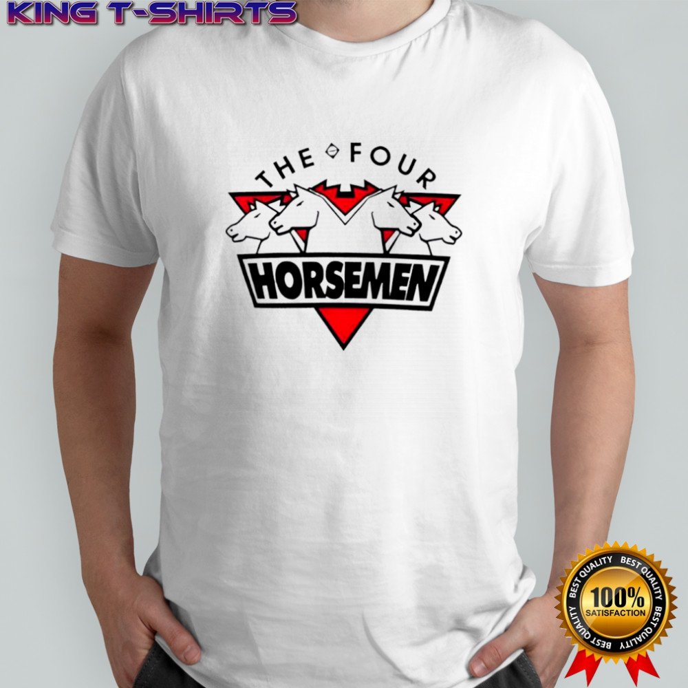 The Four Horsemen logo t-shirt