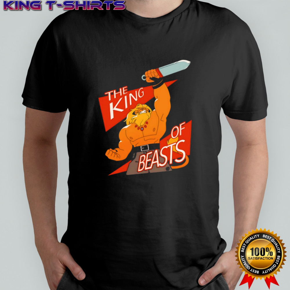 The King of Beasts lion shirt
