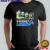 The Mount Rushmore of Detroit Lions are Barry Sanders Calvin Johnson Herman Moore Dick Lane shirt