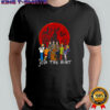 The Scooby-Doo Join The Hunt show in moonlight Halloween shirt