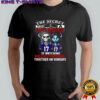 The secret to happy marriage to a is watching Bills football together on sundays Halloween shirt