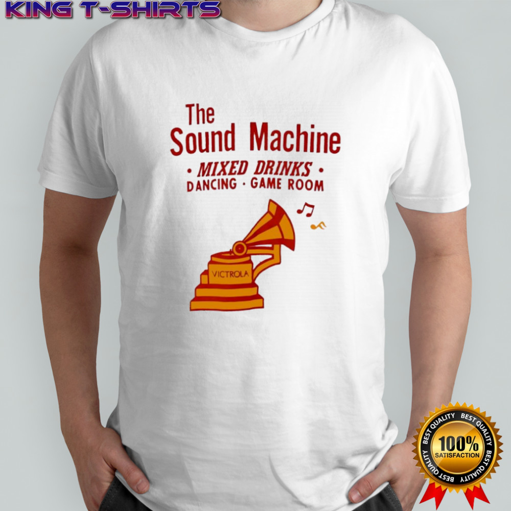 The Sound Machine Mixed Drinks Dancing Game Room vintage T-shirts