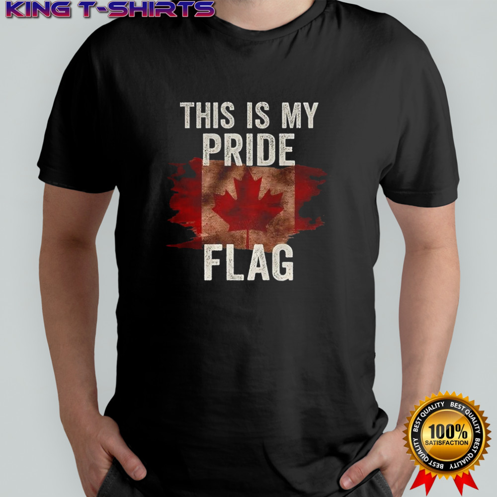This is my pride Canada flag shirt