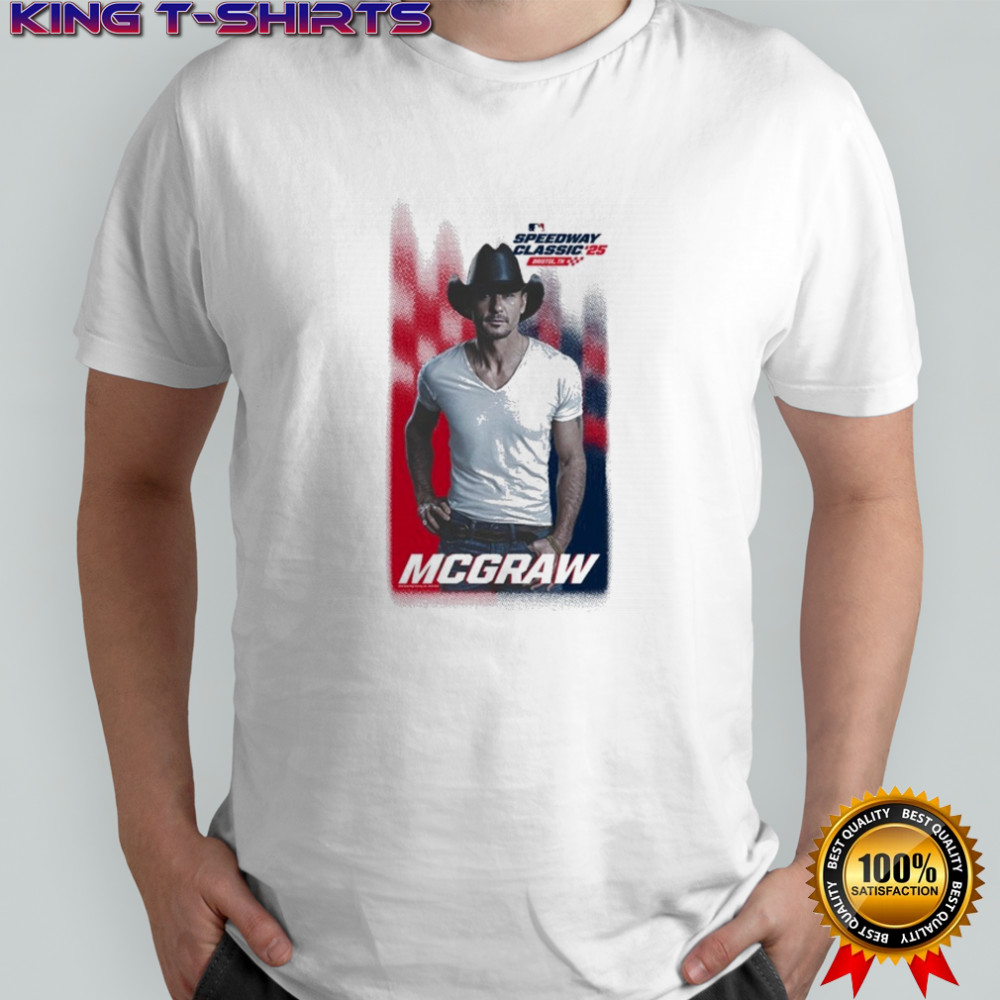 Tim Mcgraw X MLB Speedway 2025 T-shirt
