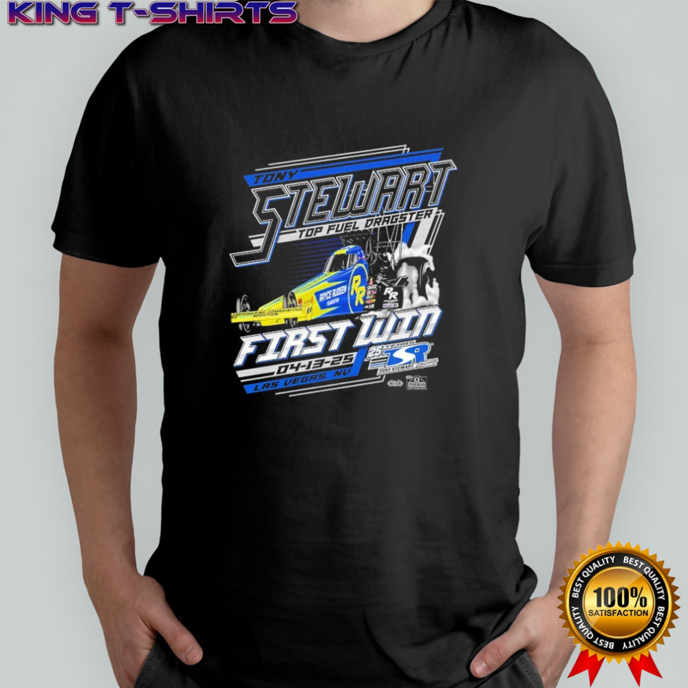 Tony Stewart First Top Fuel Win Las vegas NV 25 Years Tony Stewart Racing T-Shirt