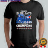Toronto Blue Jays 2025 AL East Division Champions mascot logo shirt